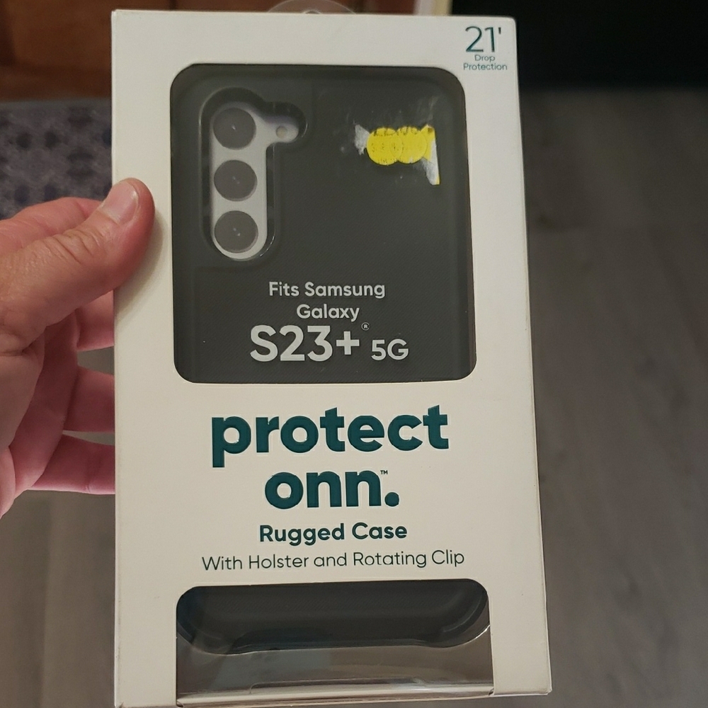 Protect On Running Black Rugged Case for Samsung Galaxy S23+ 5G